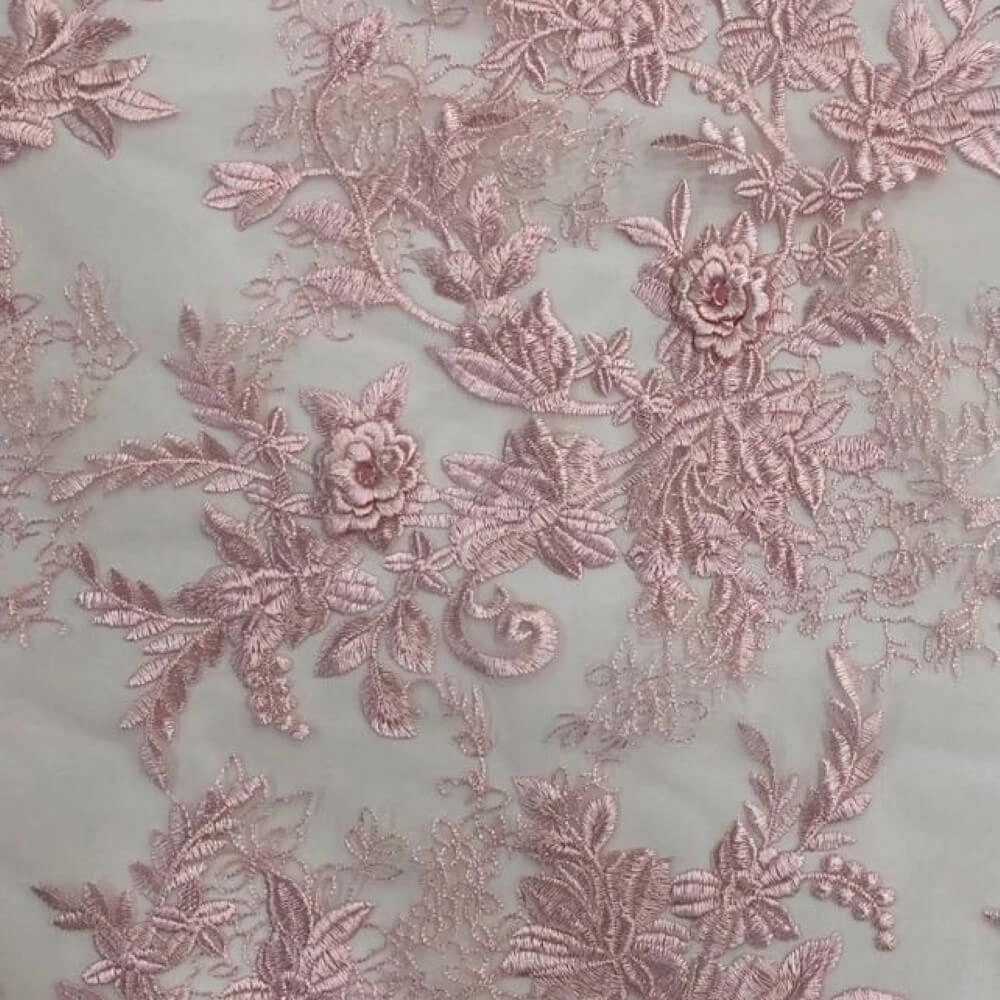 RENDA LONDON - 100% POL - ROSA (16651)