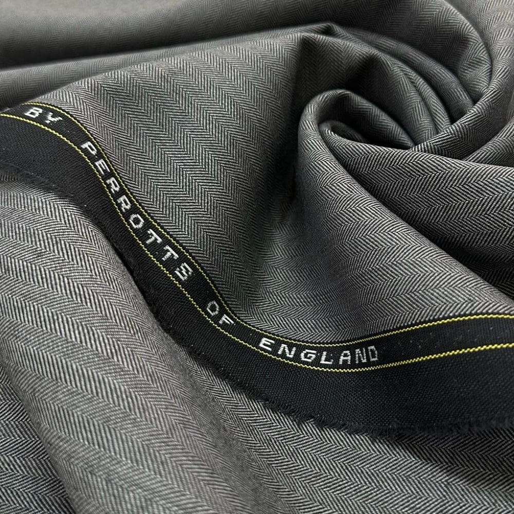 TECIDO TWILL PARAMOUNT |ALFAIATARIA BY PERROTTS OF ENGLAND| 65%POL/35% LÃ (4423)
