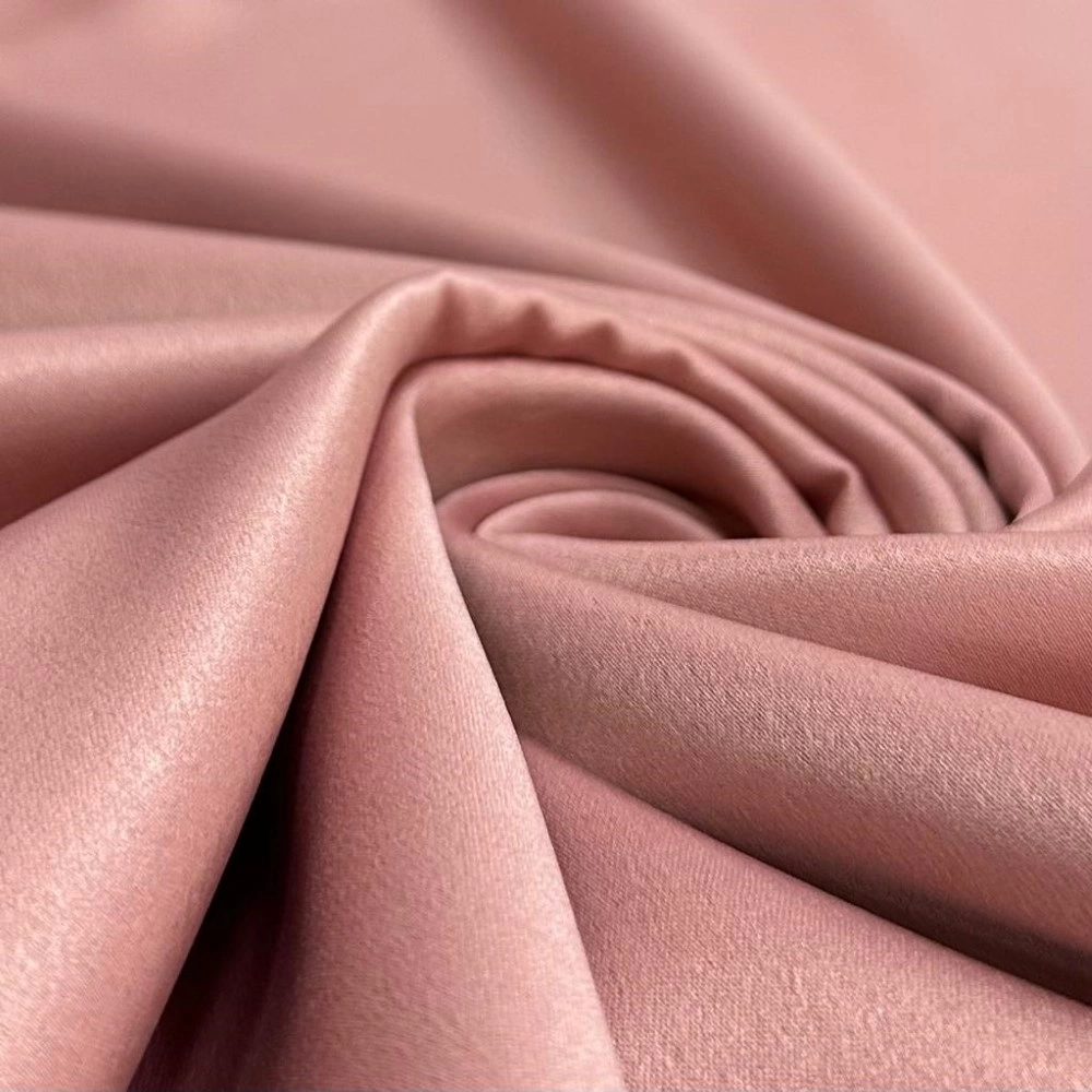 TECIDO CREPE AMANDA-100% POL  - ROSÉ CAMPANHE (46130)