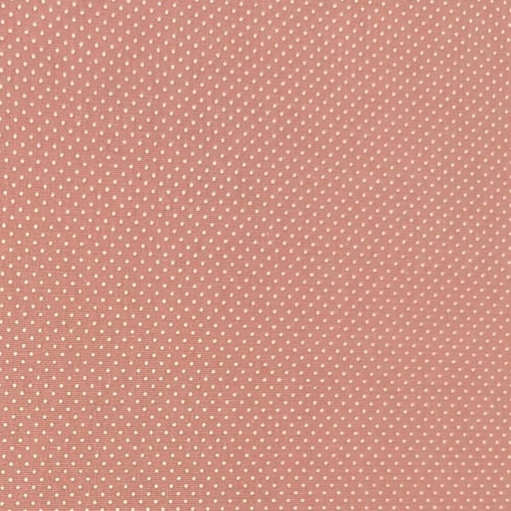 TECIDO TRICOLINE POÁ - 100cmX150cmL-100% ALG-ROSÉ CHAMPANHE