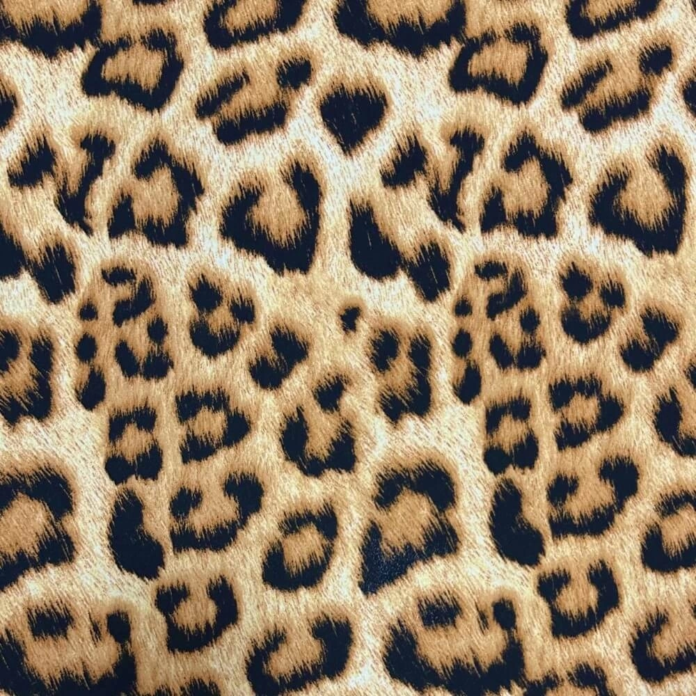 CREPE DE SEDA NEW SABIA |ANIMAL PRINT/ONÇA| 150L- 100% POL - 48116