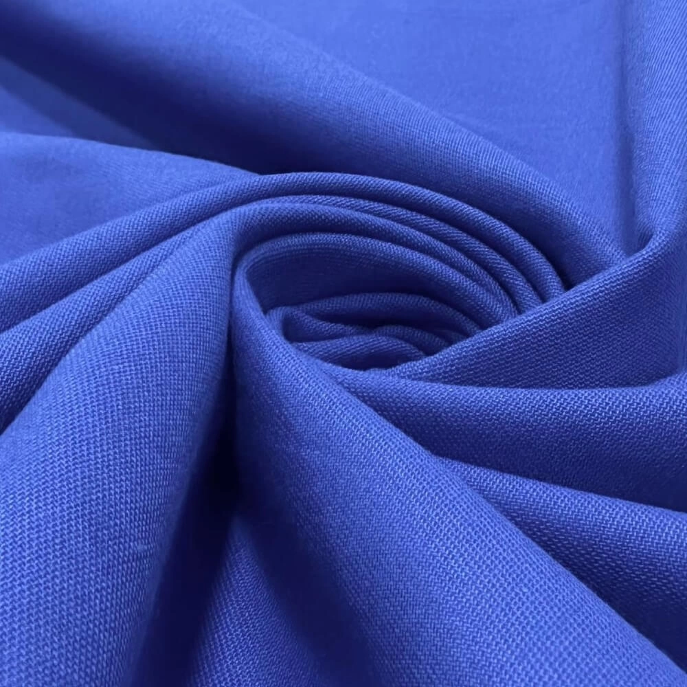 TECIDO BRIM LEVE - 100cmX160cmL -100%ALG  - AZUL ROYAL