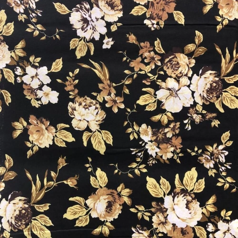 TECIDO GORGURÃO ESTAMPADO-100cmX220cmL-49%ALG/51%POL