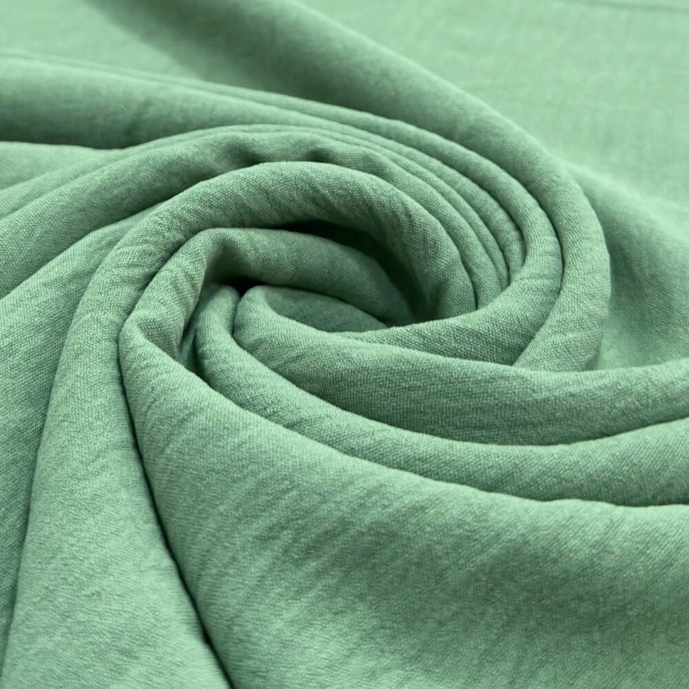 TECIDO CREPE AIR FLOW-DUNA-100cmX150cmL-100%POL-VERDE MENTA