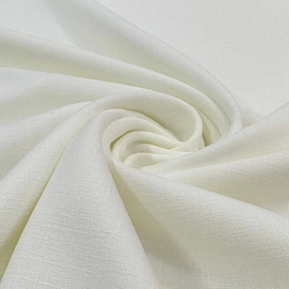 TECIDO LINHO RUSTICO -100% POL/150L  - OFF WHITE (02551)
