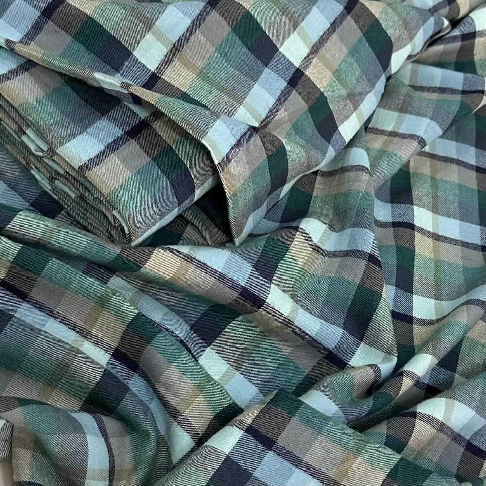 TECIDO FLANELA XADREZ |tartan-premium| 100cmX150cmL-100% ALG