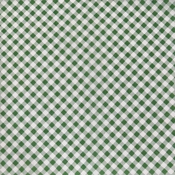 TECIDO POPELINE XADREZ -100cmX140cm-100%ALG - VERDE