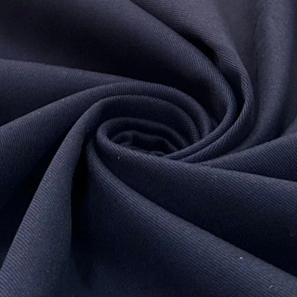 TECIDO BRIM LEVE - 100cmX 150cmL-100% ALG  - AZUL NOITE