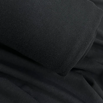 MALHA LÃZINHA -100cmX160cmL -96%POL/04%ELAST - PRETO